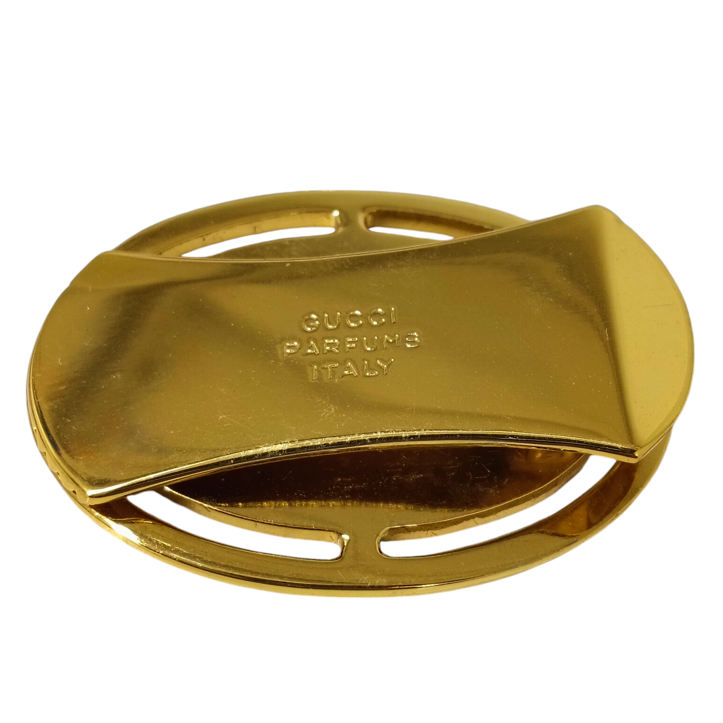 GUCCI Monney Clip Gold/Silver
