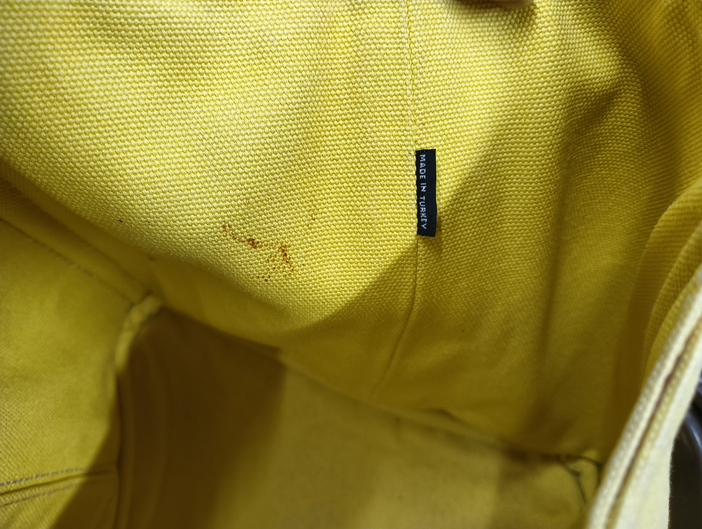 PRADA Tote Bag Rank(B) Stain