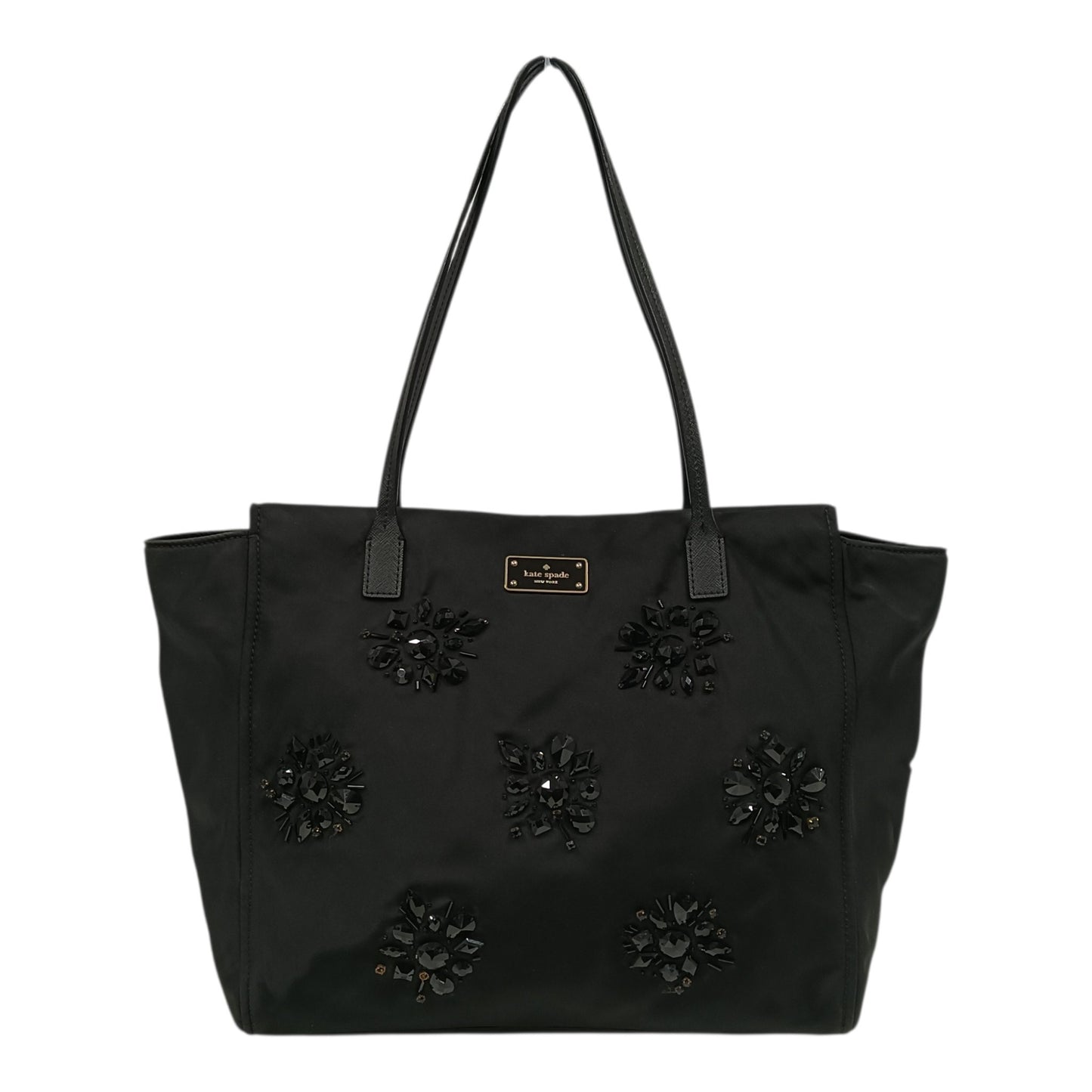 Kate Spade Tote Bag WKRU4063 Black **Damage