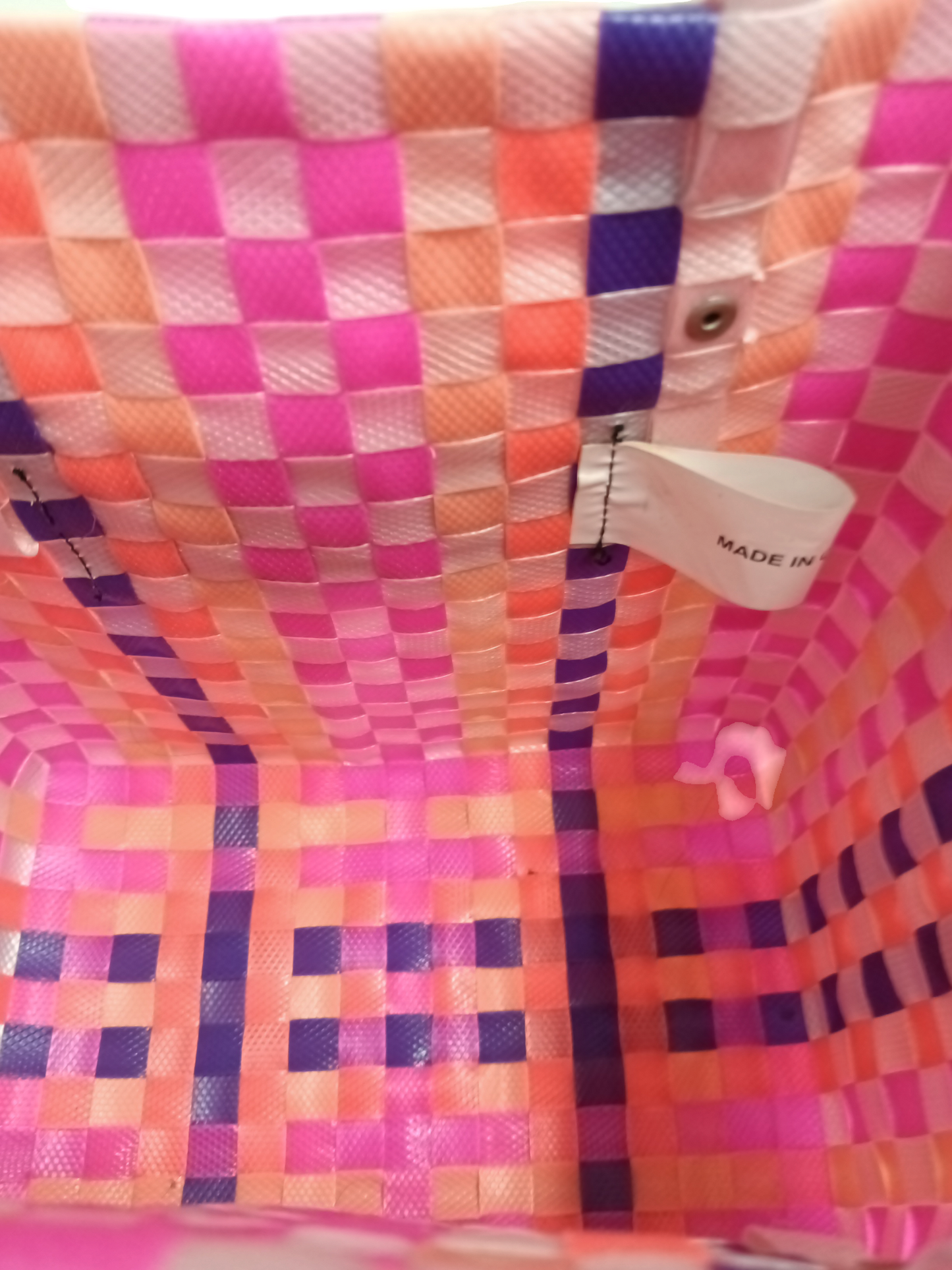 MARNI BUCKET BAG PINK PICNIC