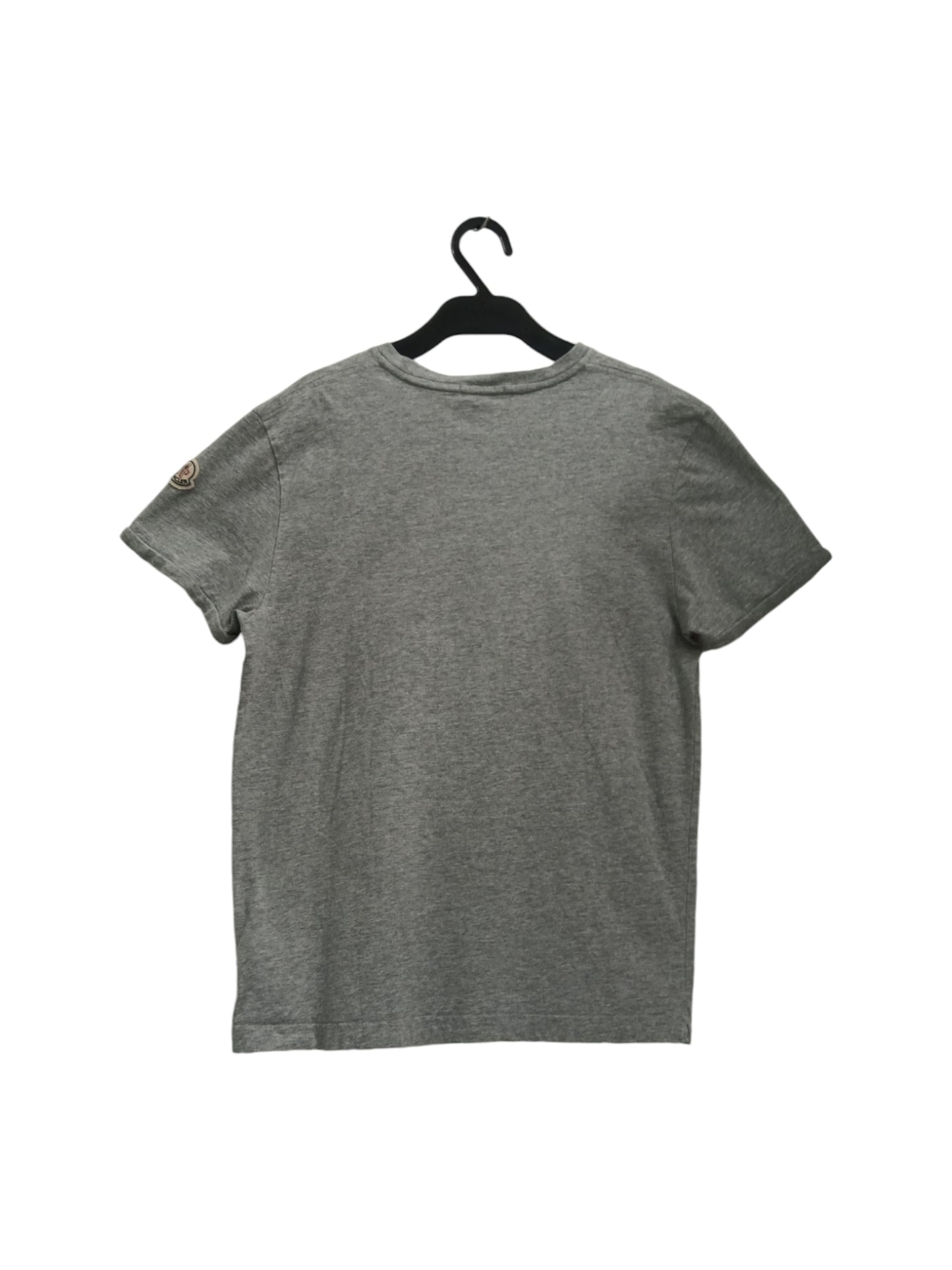 MONCLER T-SHIRT SIZE M MENS GRAY RANK(C)