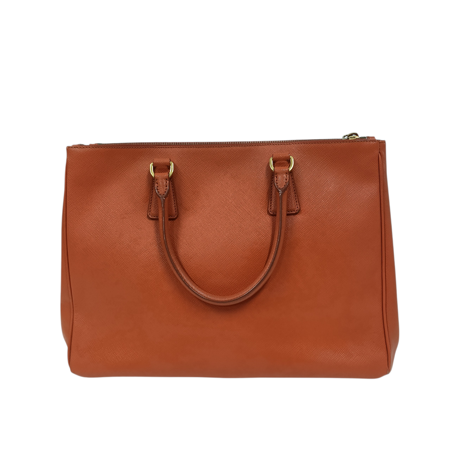 PRADA Handbag Orange Stain