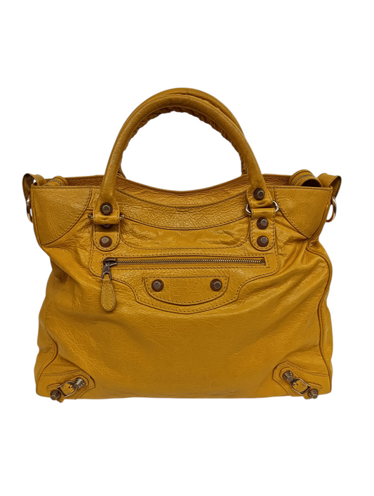 BALENCIAGA 2 WAY BAG 282010-7060 Yellow