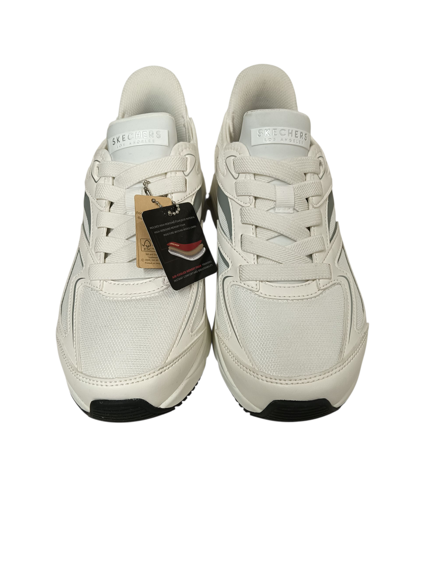 SKECHERS Sneaker Size 39.5 Lady's White SN183083