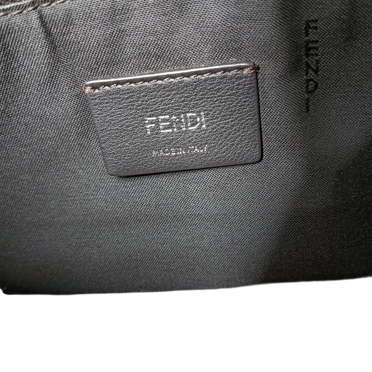 FENDI 2WAY Bag 8BL124 Gray Scratch