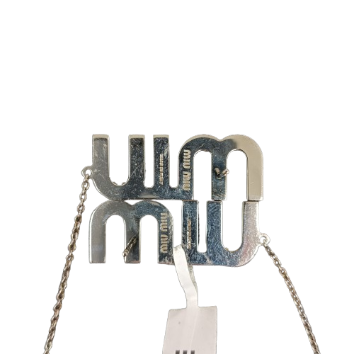 MIU MIU Earring Silver 5JO661 2BNC