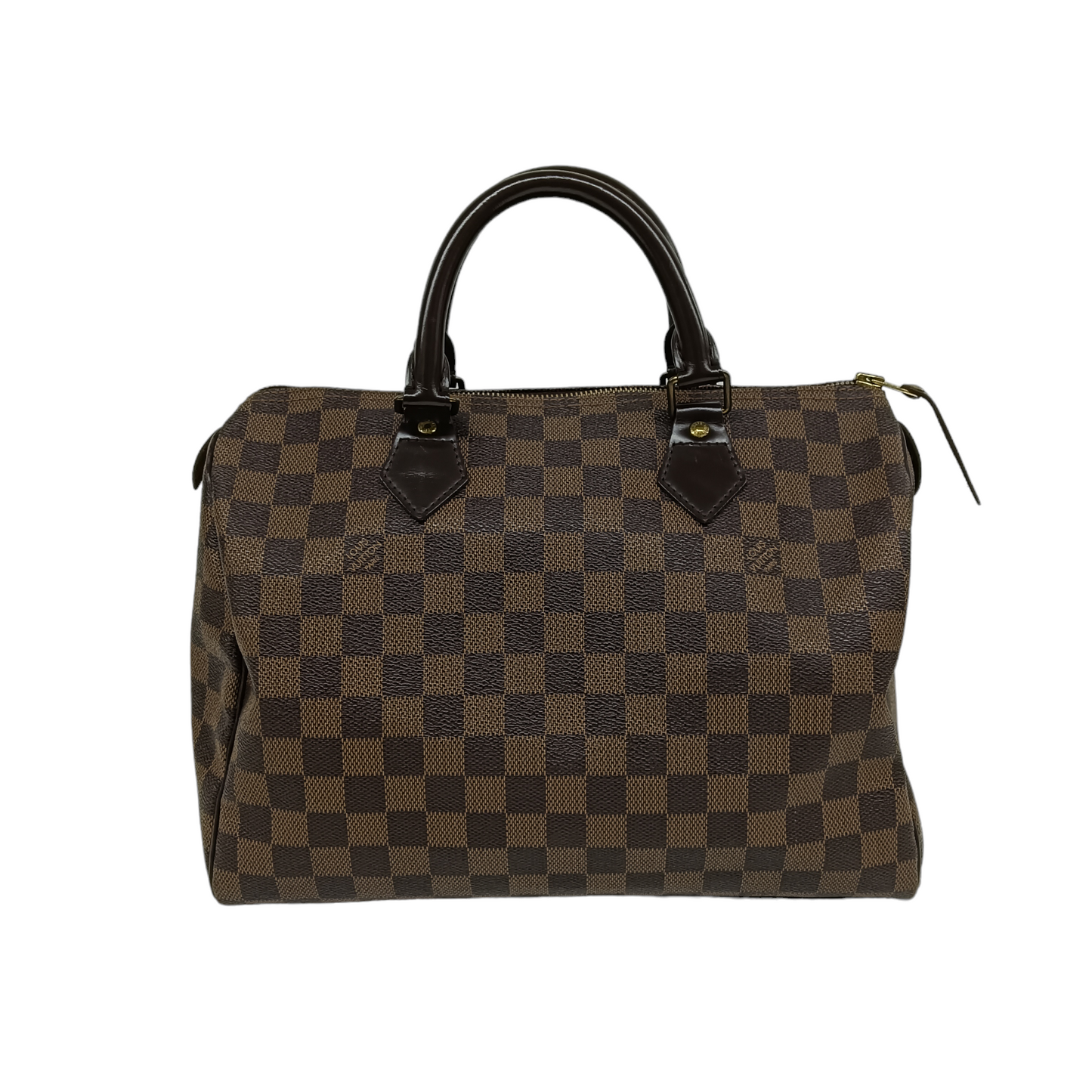 LOUIS VUITTON Handbag Damier N41531 Brown Small Damage AA2111 Speedy 30