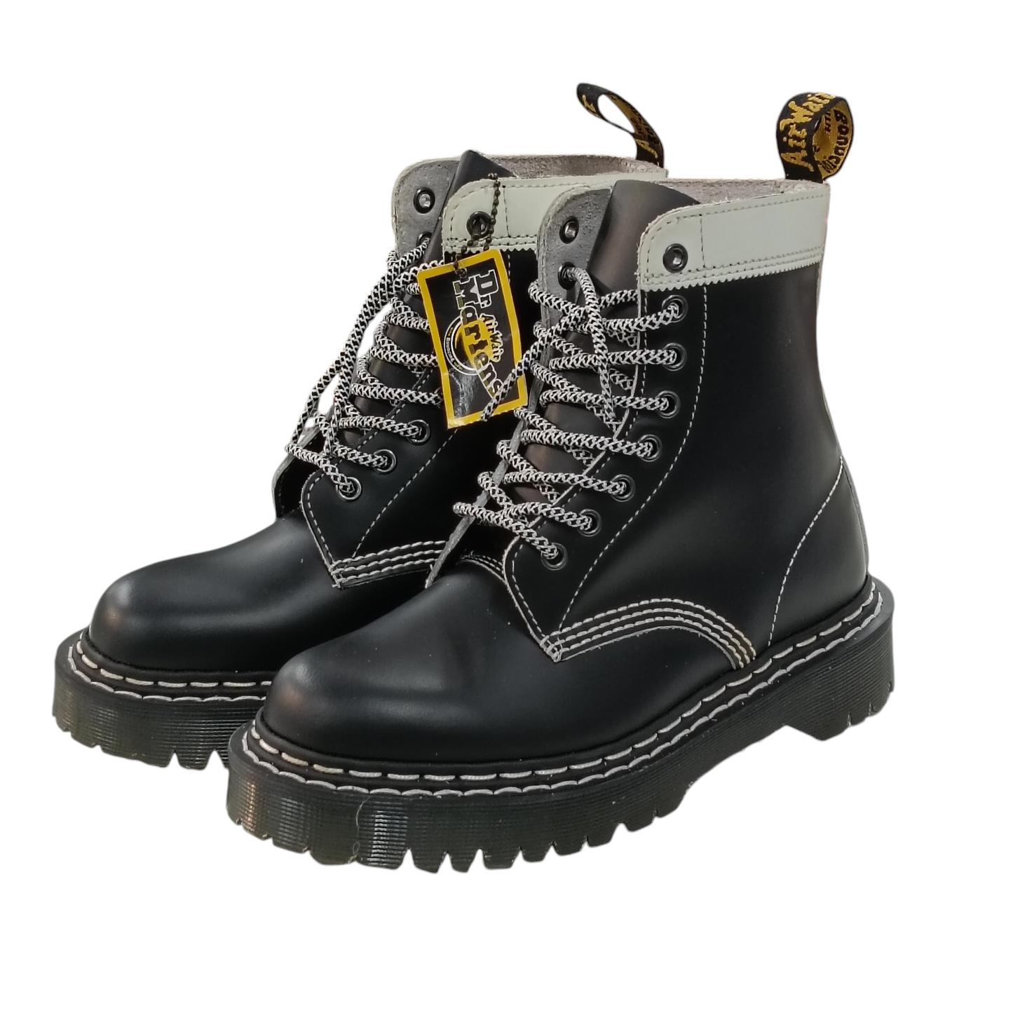 Dr.Martens Short Boots Mens Black/White Size 38 27336009