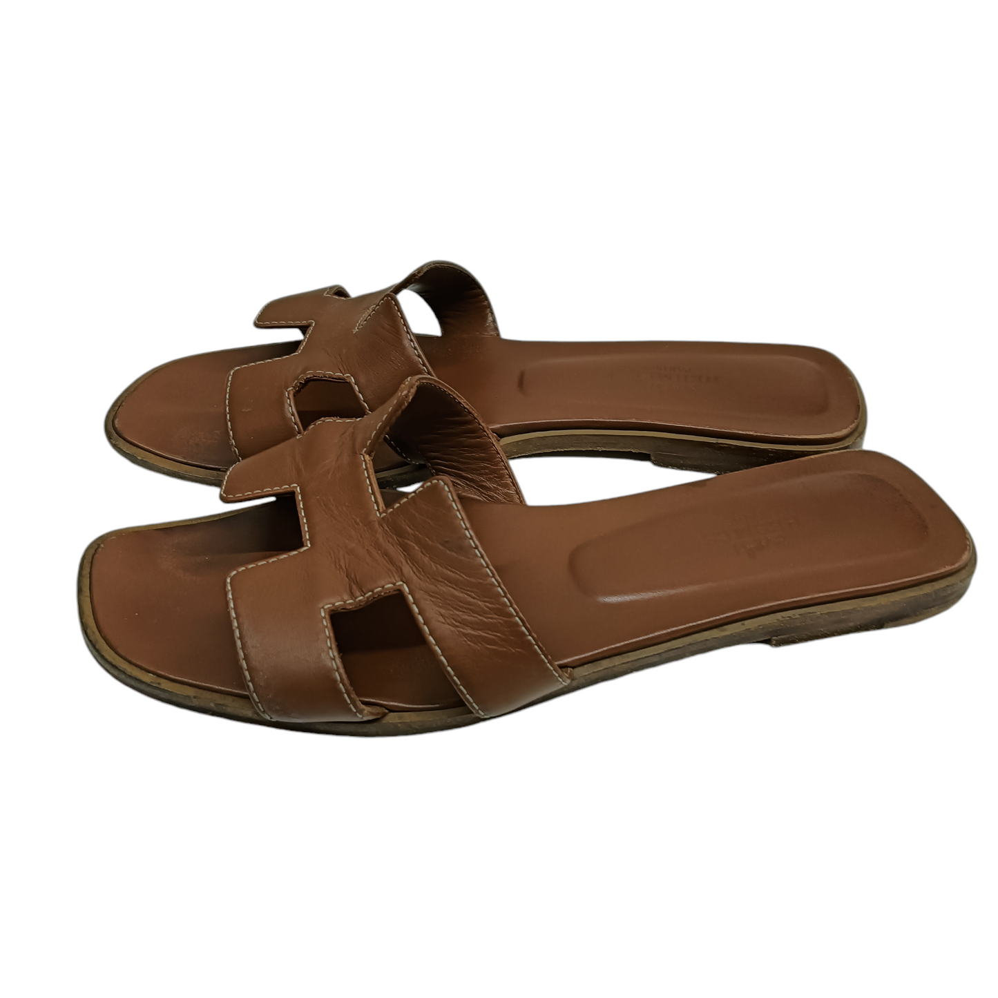 HERMES Sandal 38 Lady's Brown Oran PE 021056Z 2109