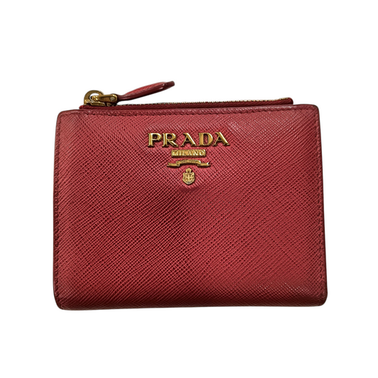 PRADA Wallet 42A Red