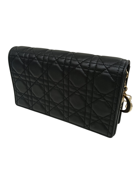 CHRISTIAN DIOR Shoulder Bag 48-MA-2032 Black
