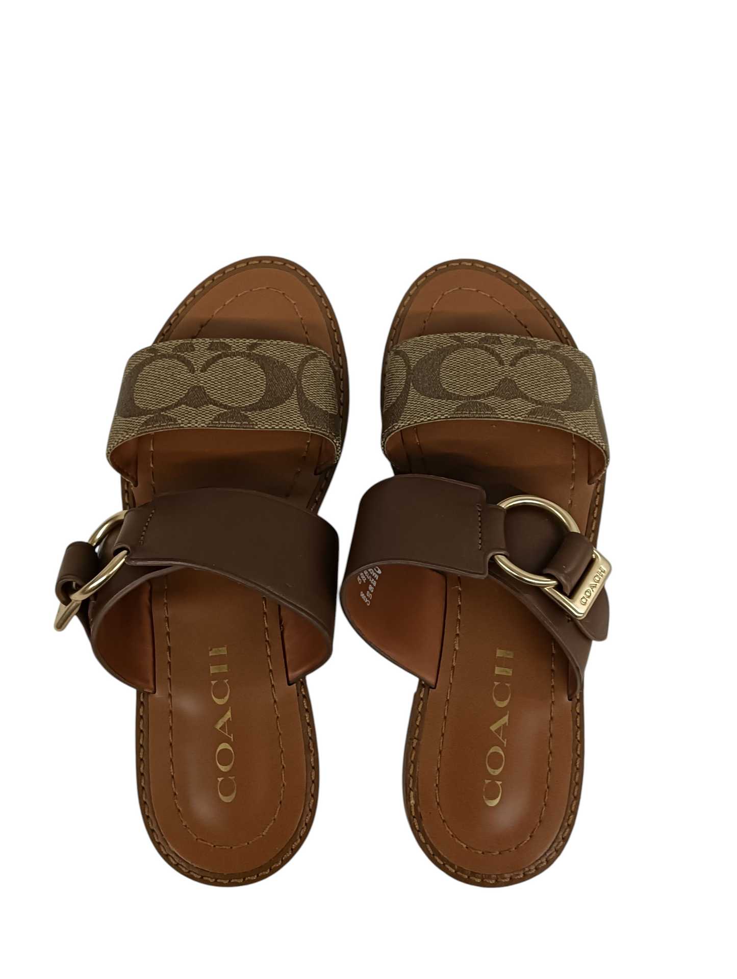 COACH Sandal Size 5 C4390 Lady's Brown