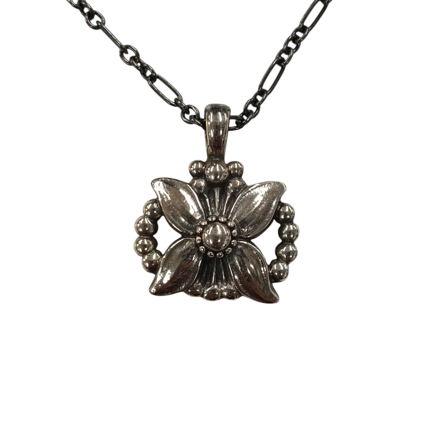 Georg Jensen Necklace Silver Pendant/1998