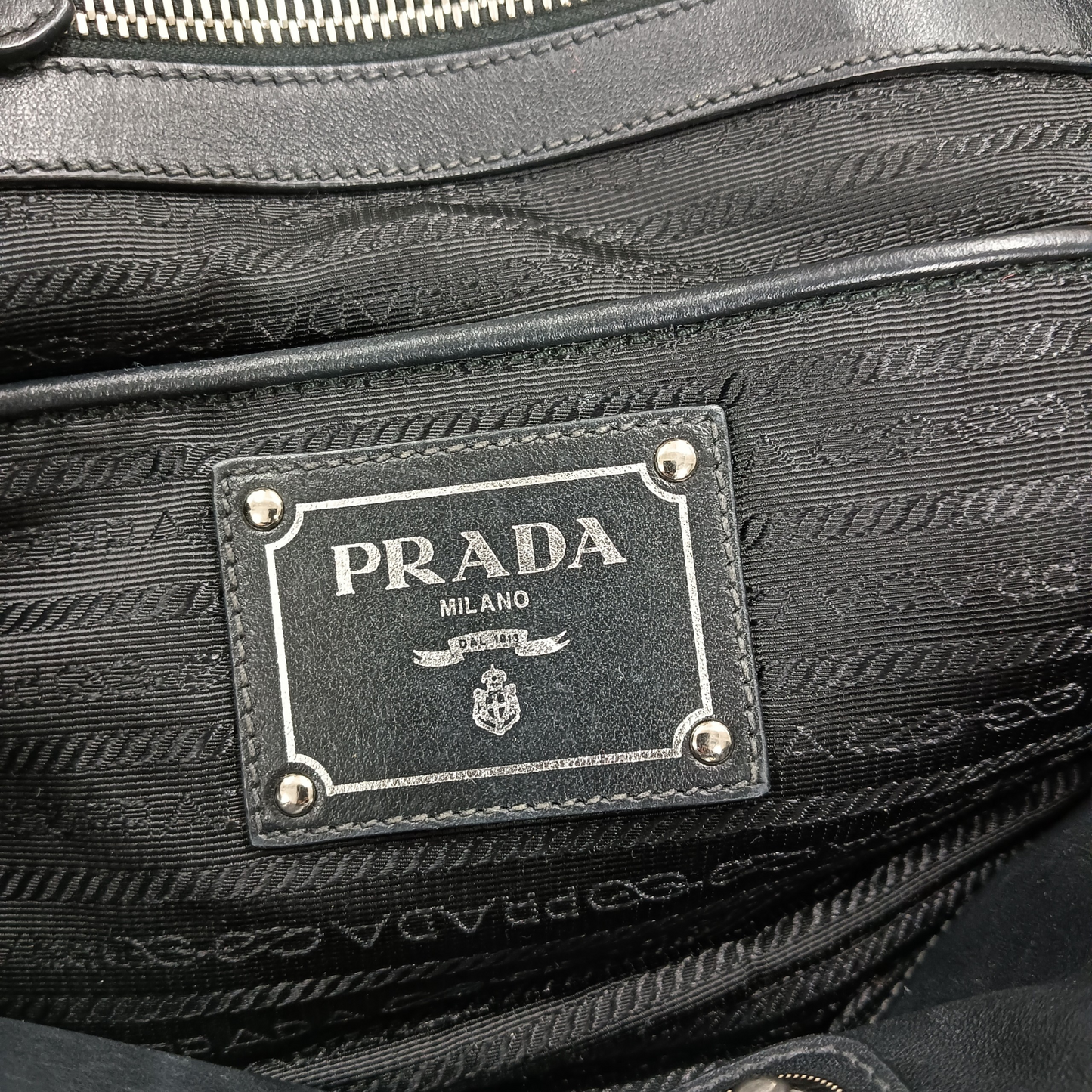PRADA 2Way Bag Nylon Black 158