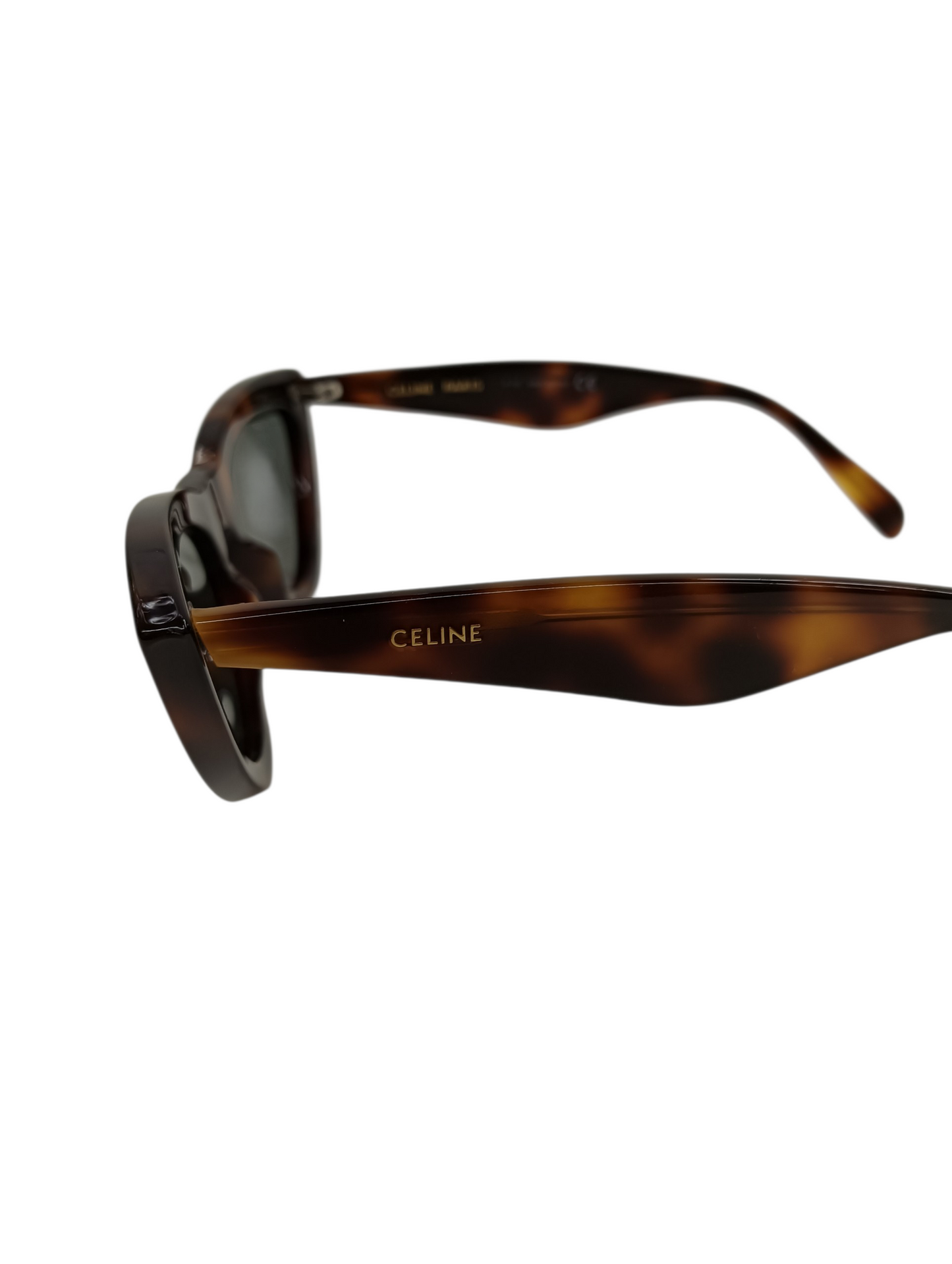 CELINE Sunglasses CL4019IN Brown Cat Eye