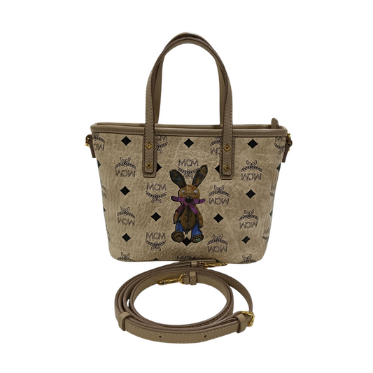 MCM 2Way Bag Beige MWP7SXL45IG001