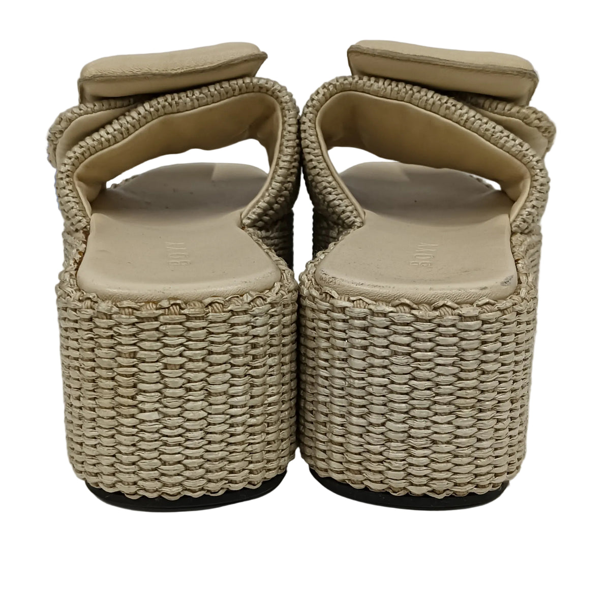 BOYY Sandal 38 Lady's Beige **Stain