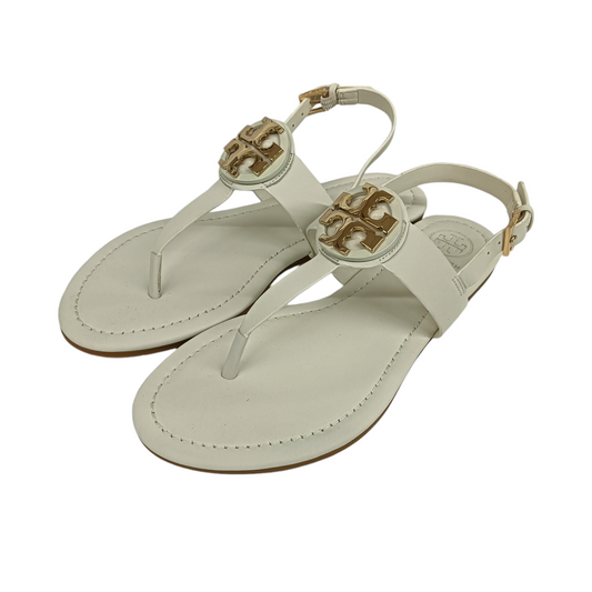 TORY BURCH Sandal 6M Lady's White 6772 C19