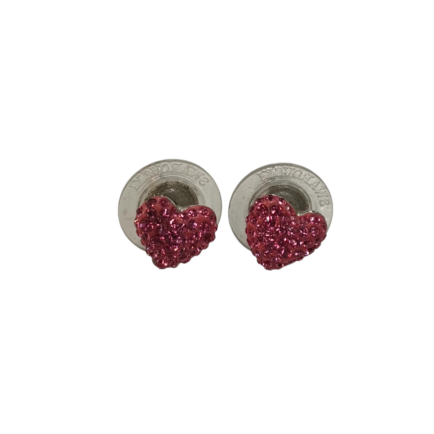 SWAROVSKI EARRING PINK