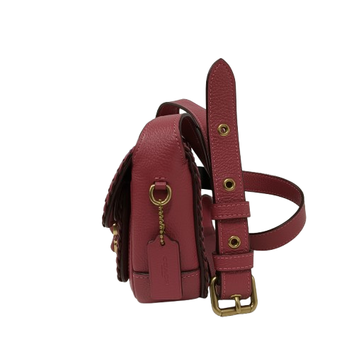 COACH Shoulder Bag CJ837 Pink Tabby