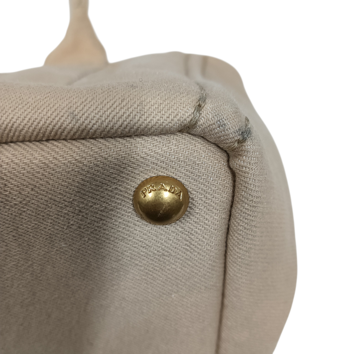 PRADA Handbag B1877B Beige