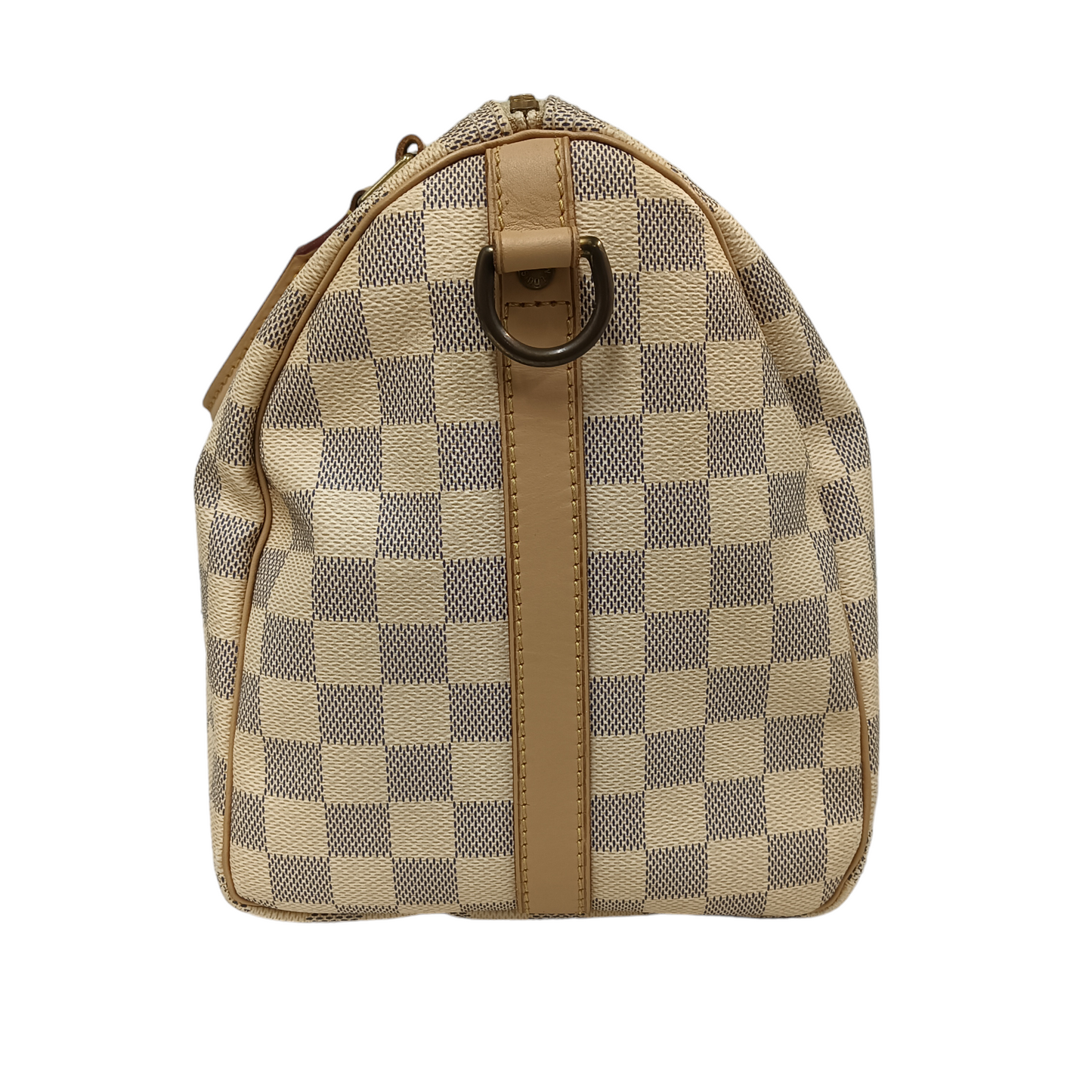 LOUIS VUITTON 2WAY Bag Damier Azul N41533 White/Brown Stain/Damage SP1174 Speedy 30 Bandouliere