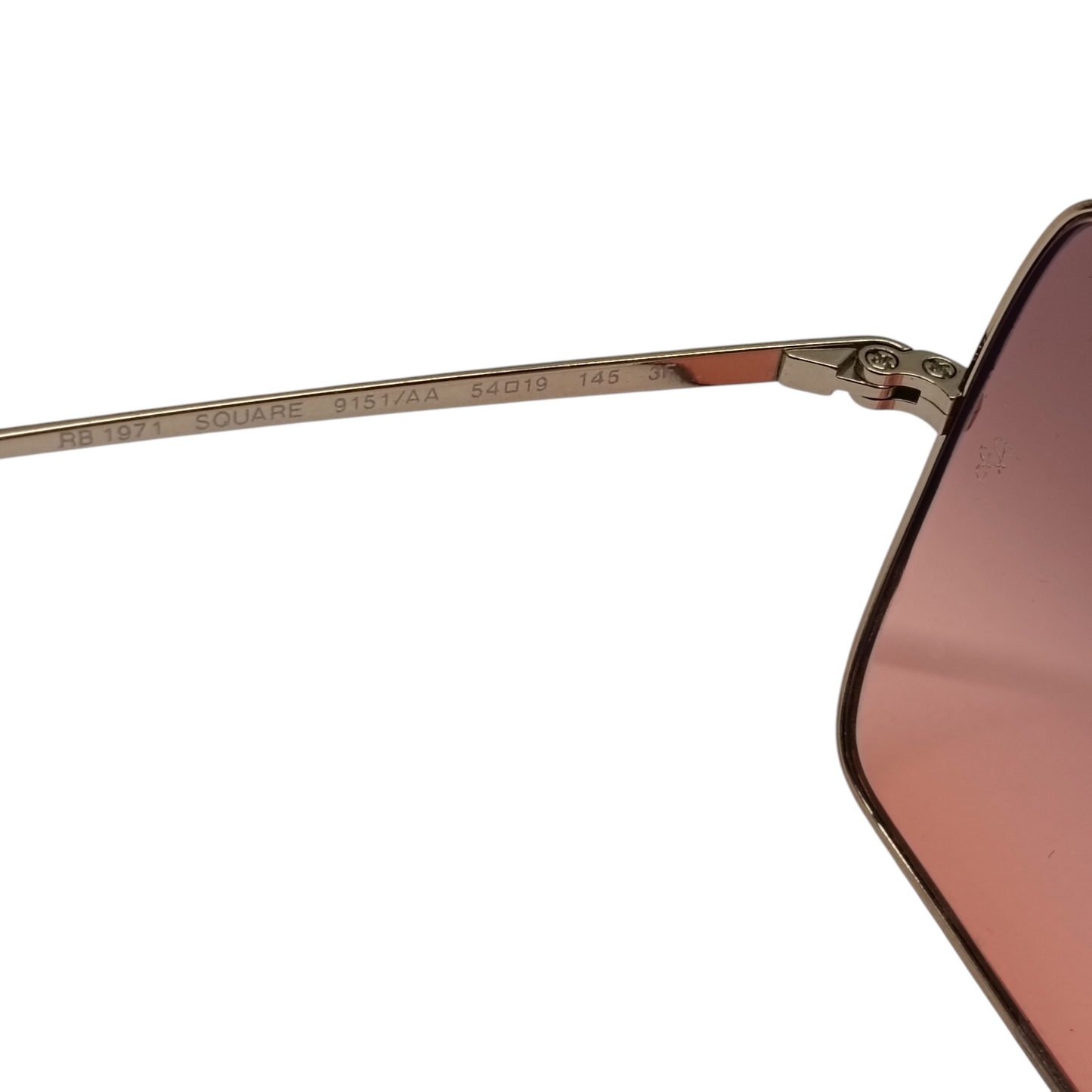 RAY-BAN Sunglasses RB1971 Gold/Pink Rank (B)