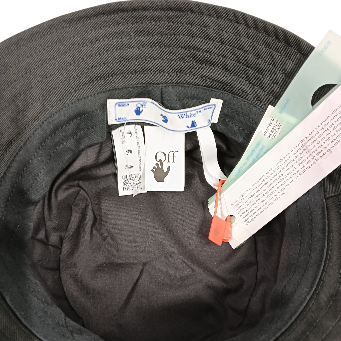 OFFWHITE Hat OMLA012T2T21FAB0011001 Black Unused Item