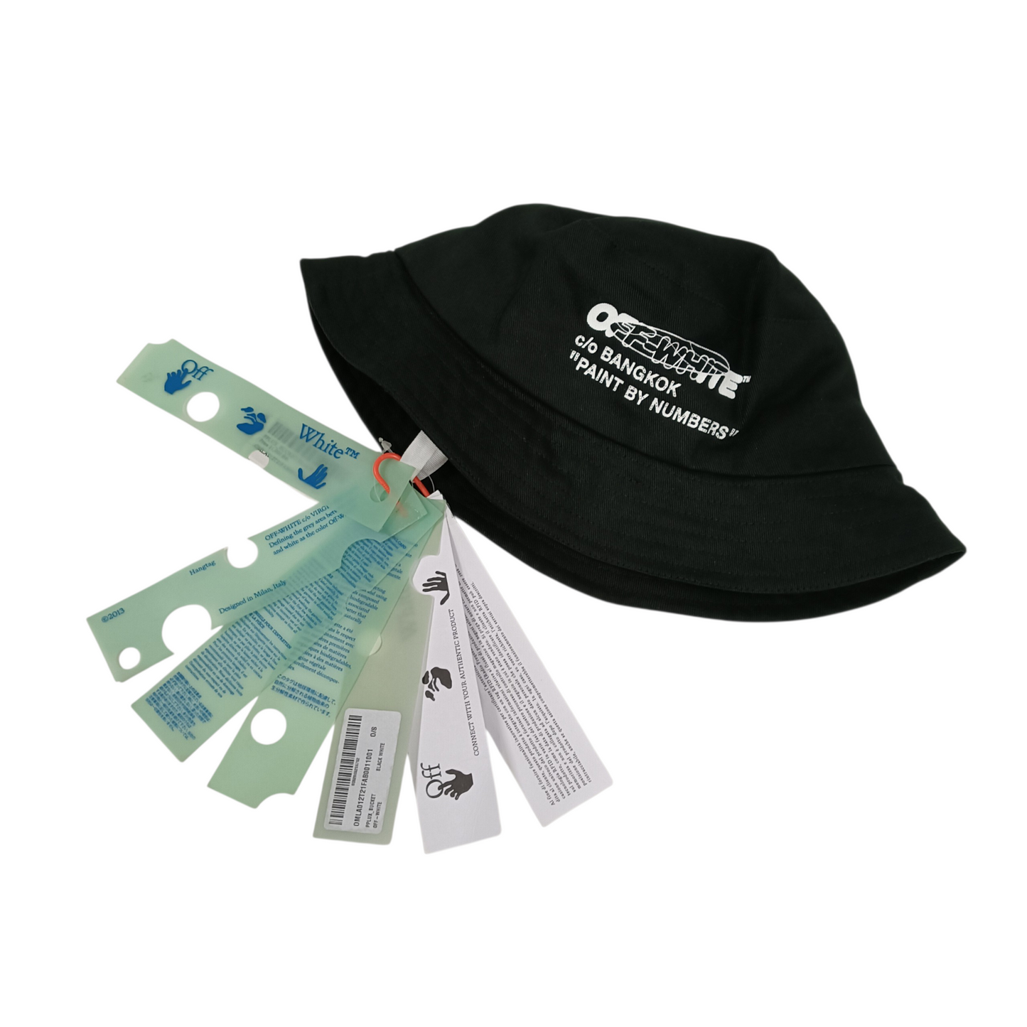 OFFWHITE Hat OMLA012T2T21FAB0011001 Black Unused Item