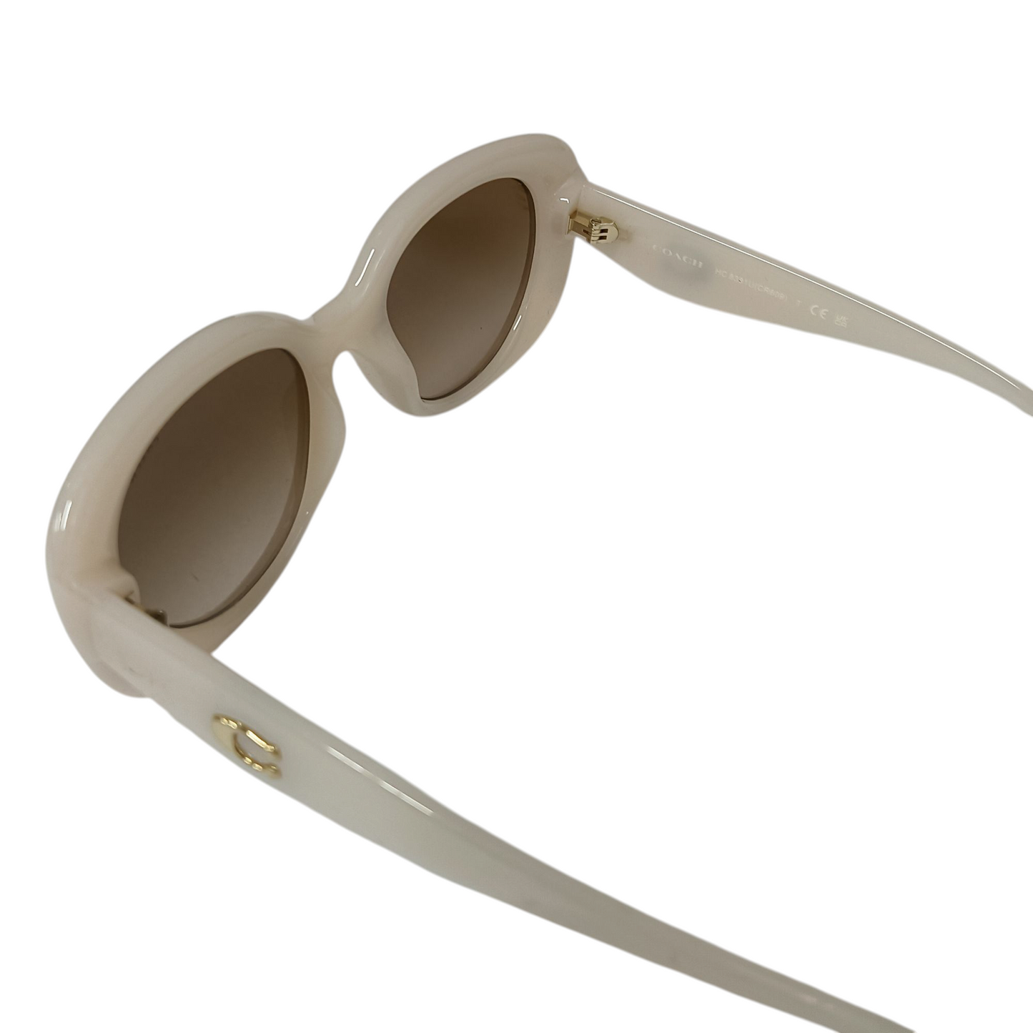 Coach Sunglasses Ivory Milky Cloud