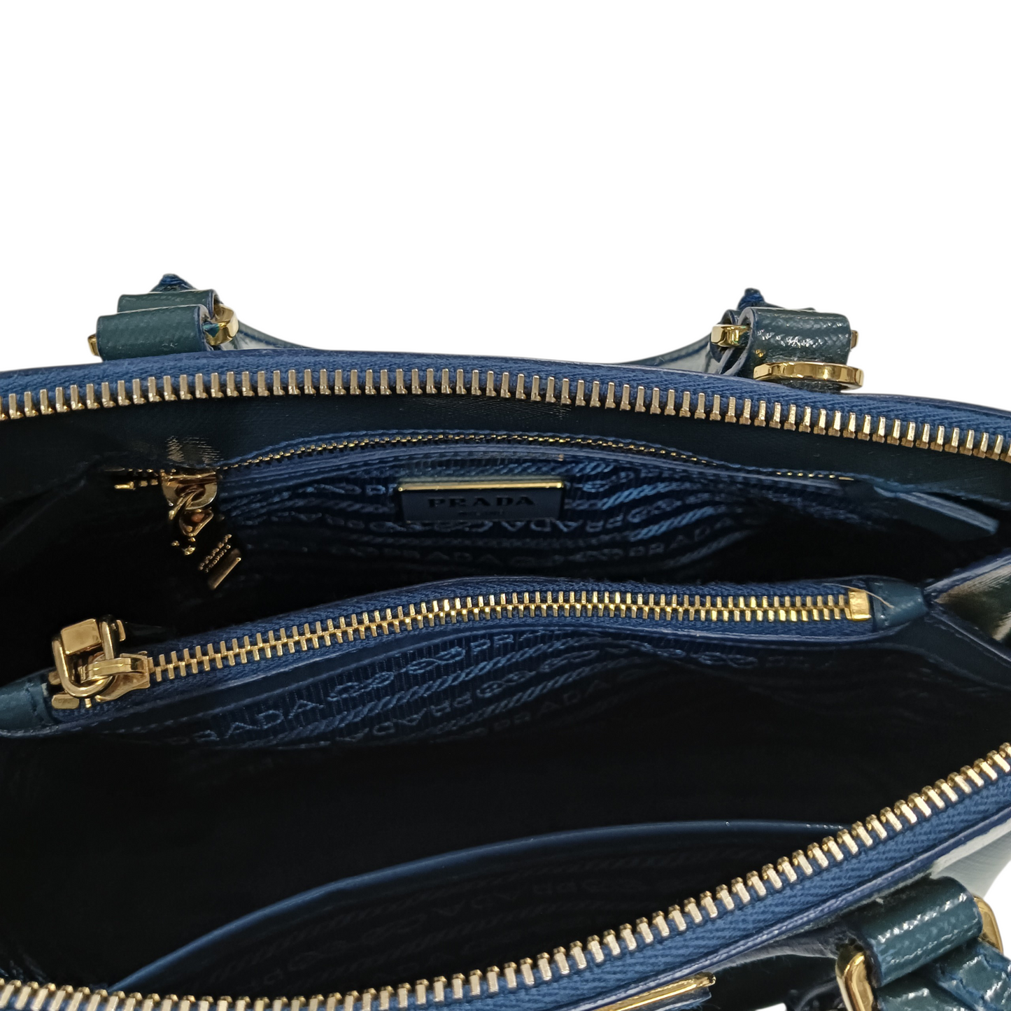 PRADA 2WAY Bag BL0838 Blue