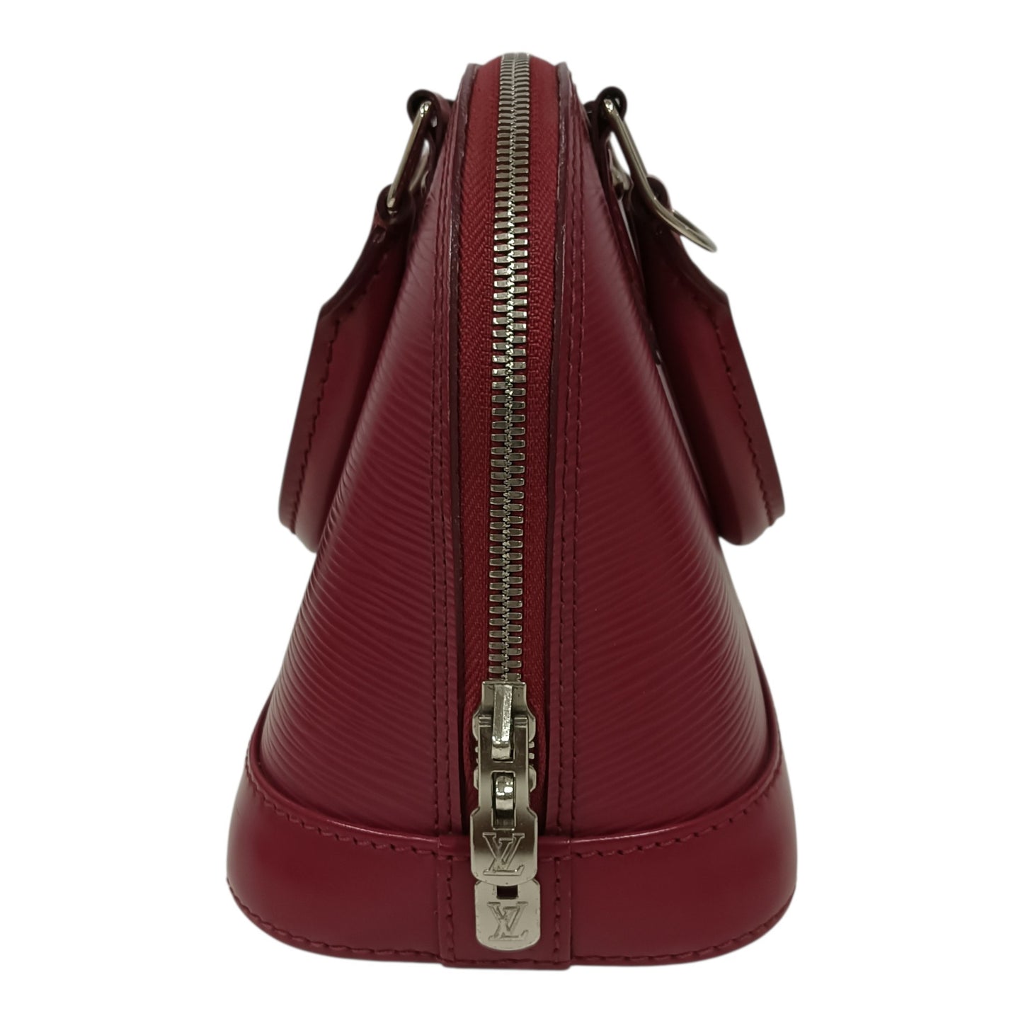 LOUIS VUITTON 2WAY Bag Epi M40851 Burgundy **Scratch MI0124 Alma BB Nano