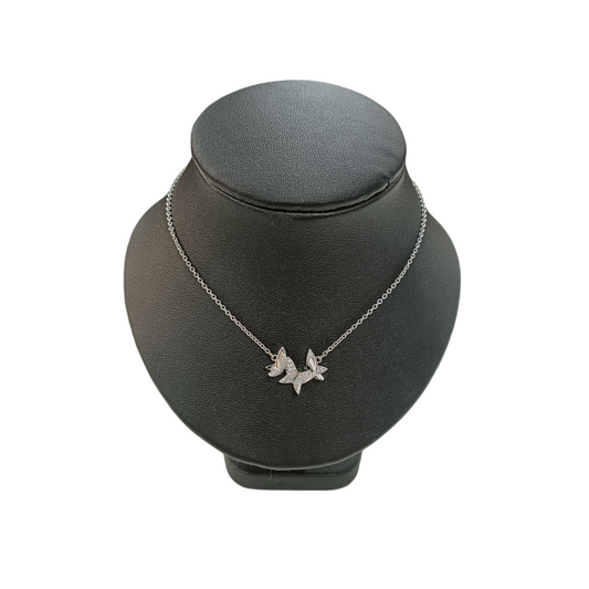 SWAROVSKI Necklace Butterfly Silver
