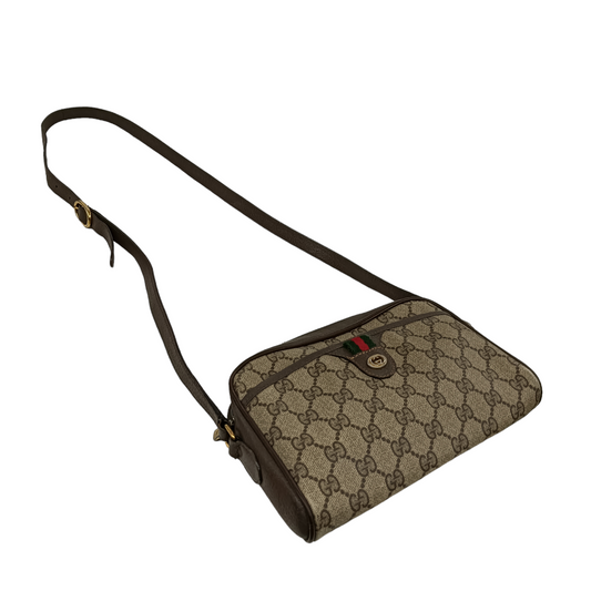 GUCCI Shoulder bag 116.02.089 Brown Damage/Stain*OLD