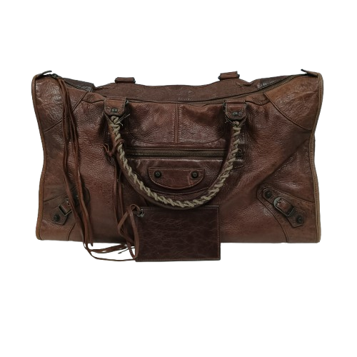 BALENCIAGA Handbag 132110 Brown **Stain/Scratch/Damage