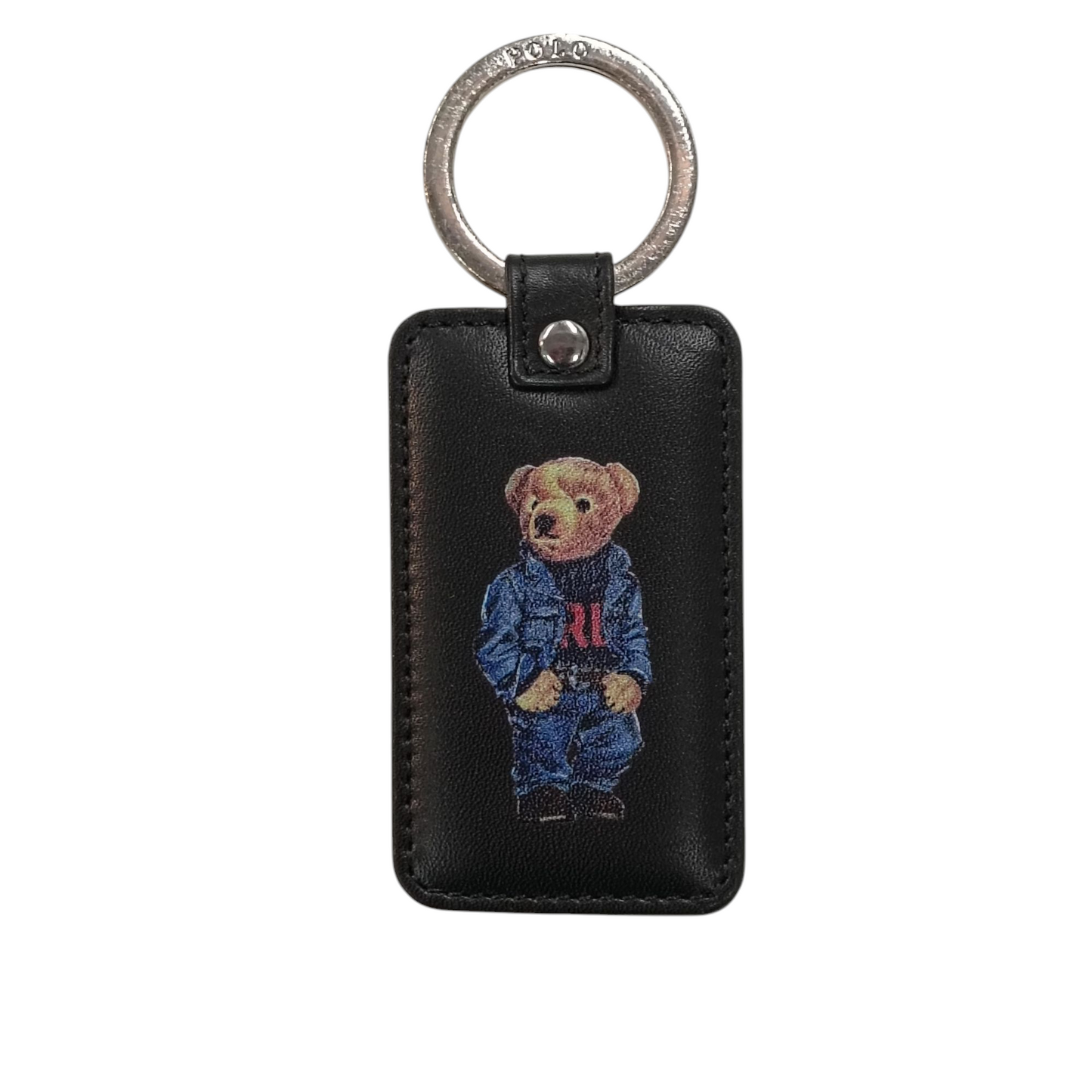 RALPH LAUREN Key Ring Black P-1105