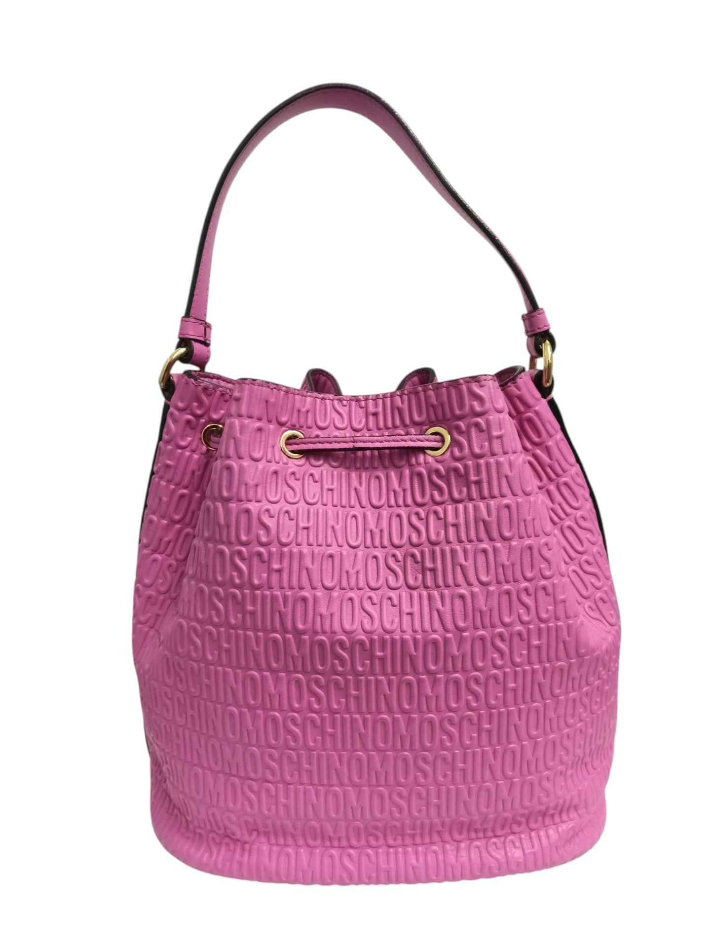 MOSCHINO Handbag Shocking Pink Rank (B)
