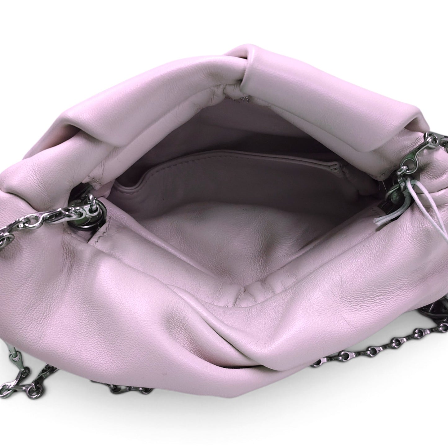 BURBERRY Clutch Bag Purple 80791861 Rank B