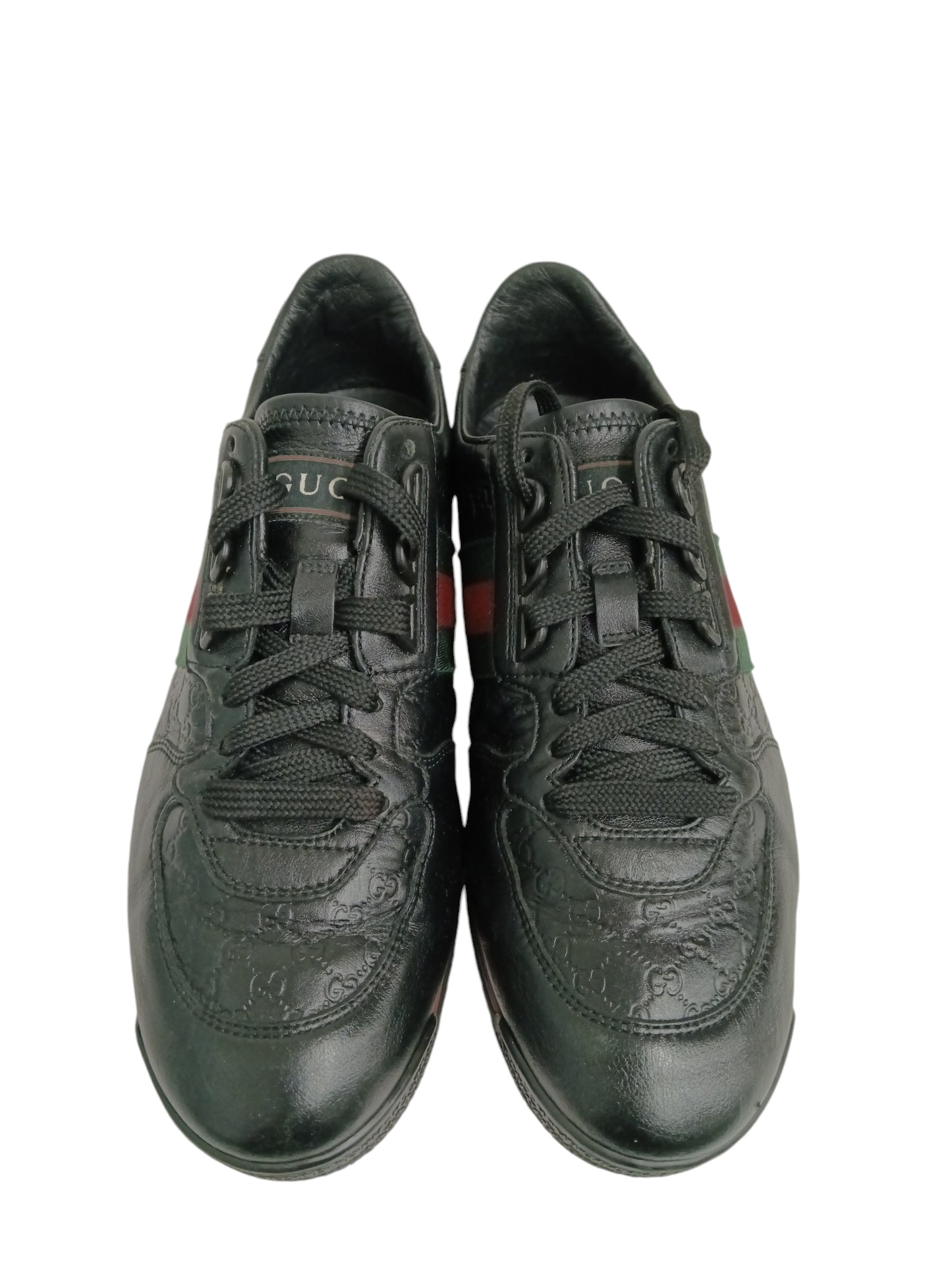 GUCCI SNEAKER LADY'S BLACK 233334 SIZE 4.5 RANK(B)