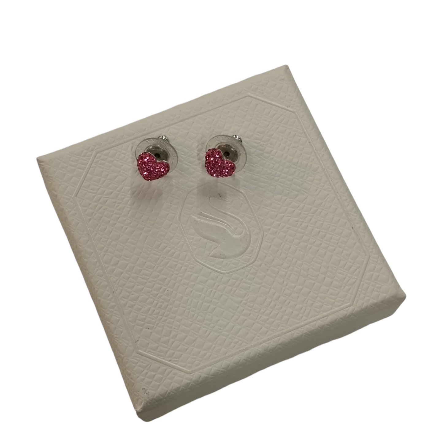 SWAROVSKI EARRING PINK