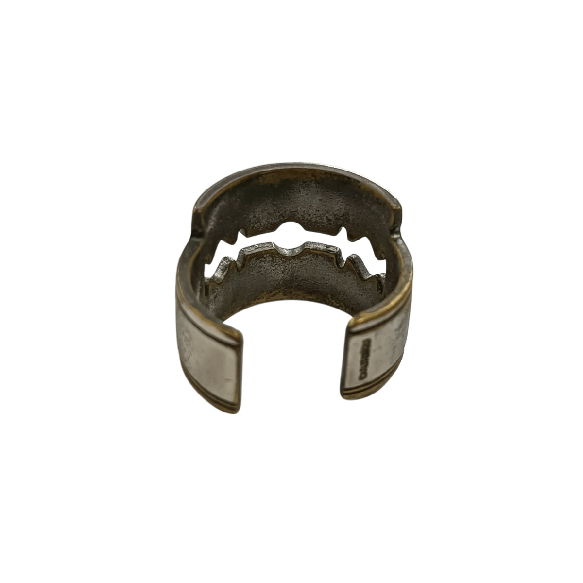 "razor" motif ring DAIRIKU