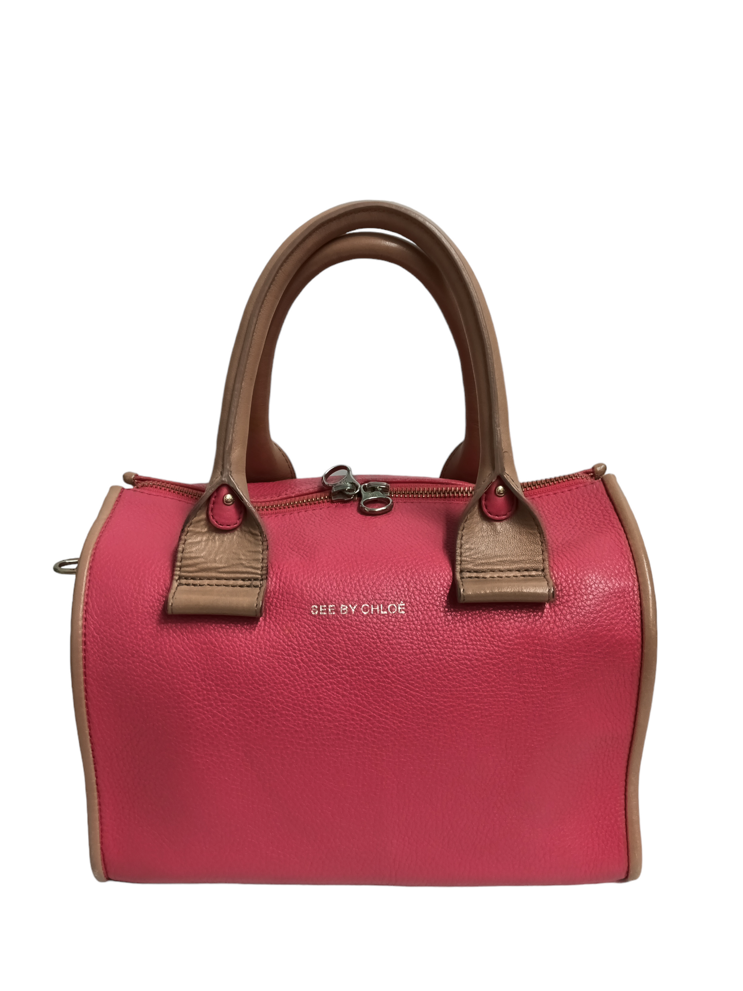 SEE BY CHLOE  2WAY BAG 02-13-97-65 RED RANK (B) DAMAGE