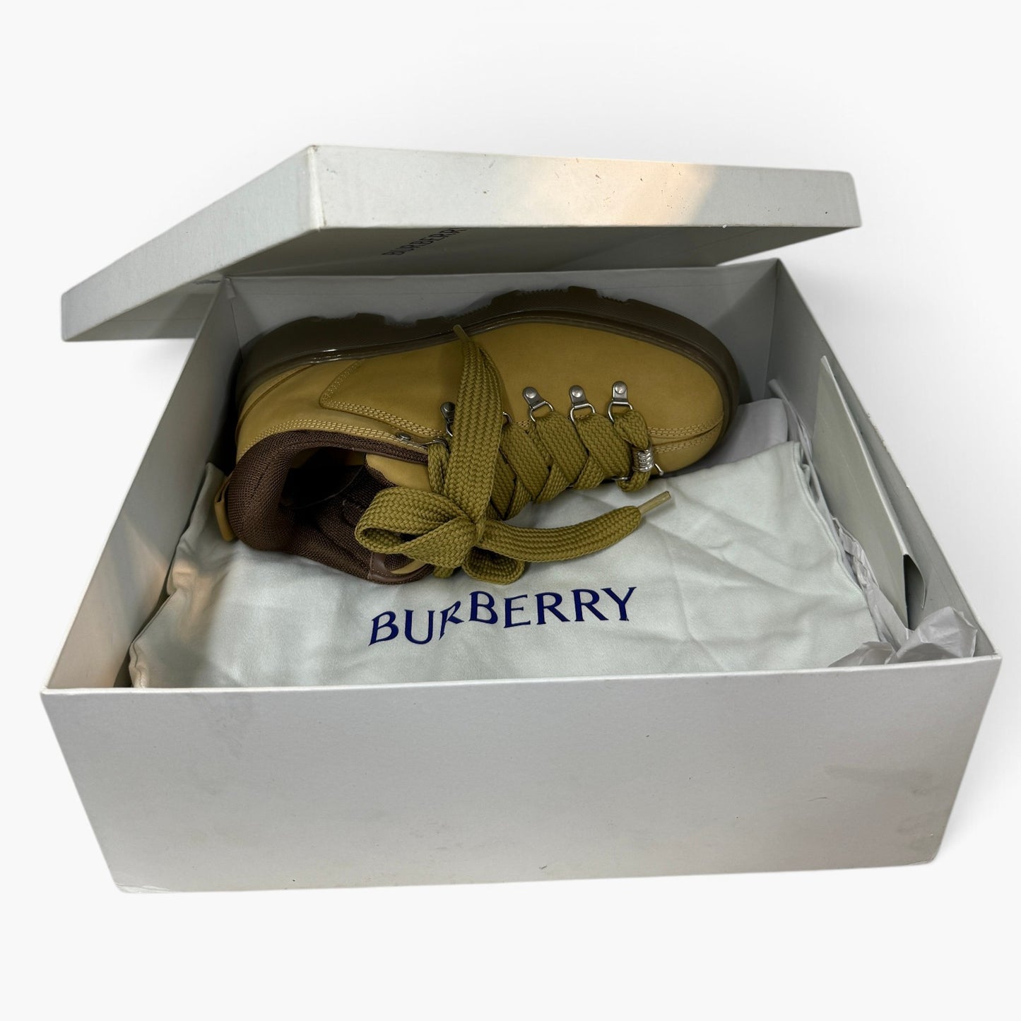 Burberry Boots Size 43 Mens Khaki 151258 Rank (B)