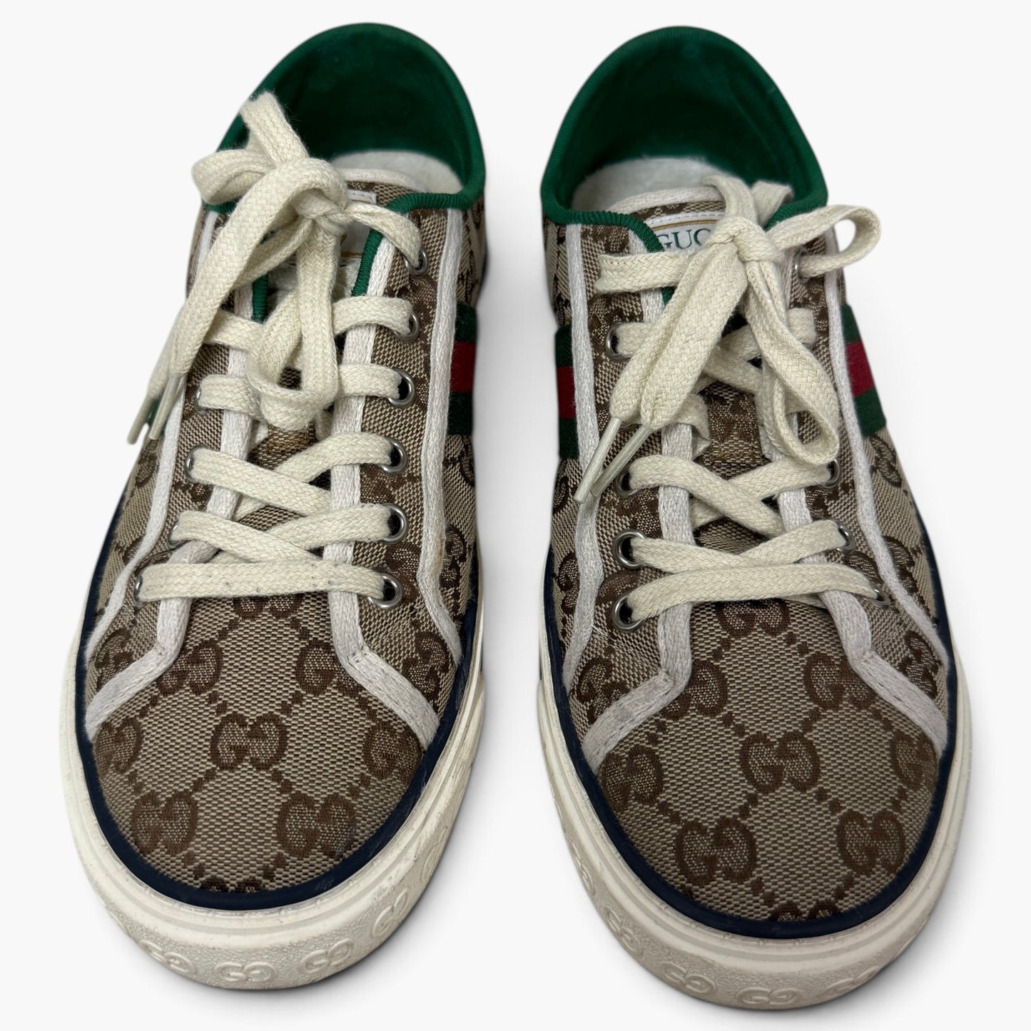 Gucci Sneaker Size 38 606110 Lady's Brown Stian Rank (B)