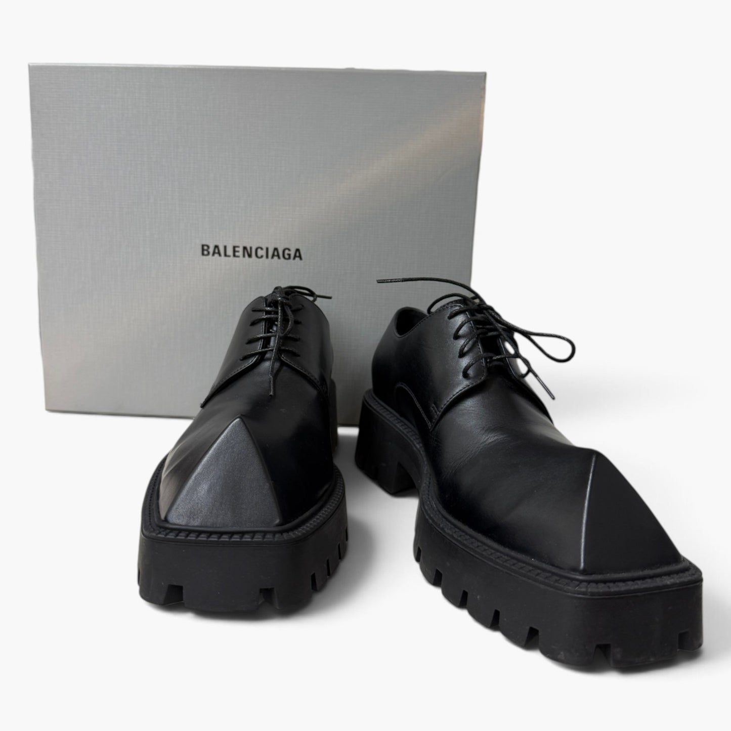 Balenciaga Boots Size 40 Mens Black 755665 White  Box Rank (A)