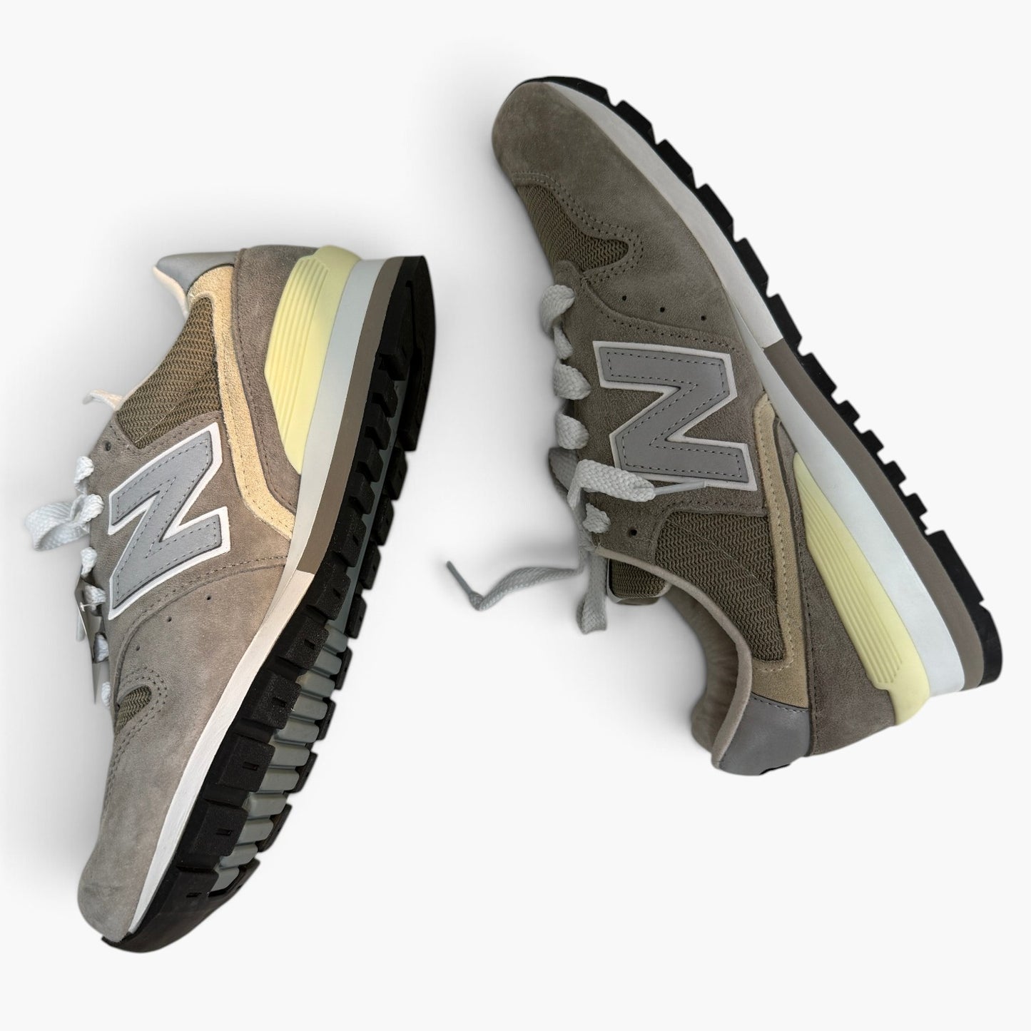 NEW BALANCE Sneaker Size 43 UG996GR Mens Gray Rank (A)