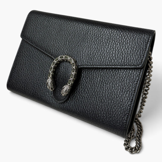 GUCCI Shoulder Bag 401231 534563 Rank (B) Black Stain