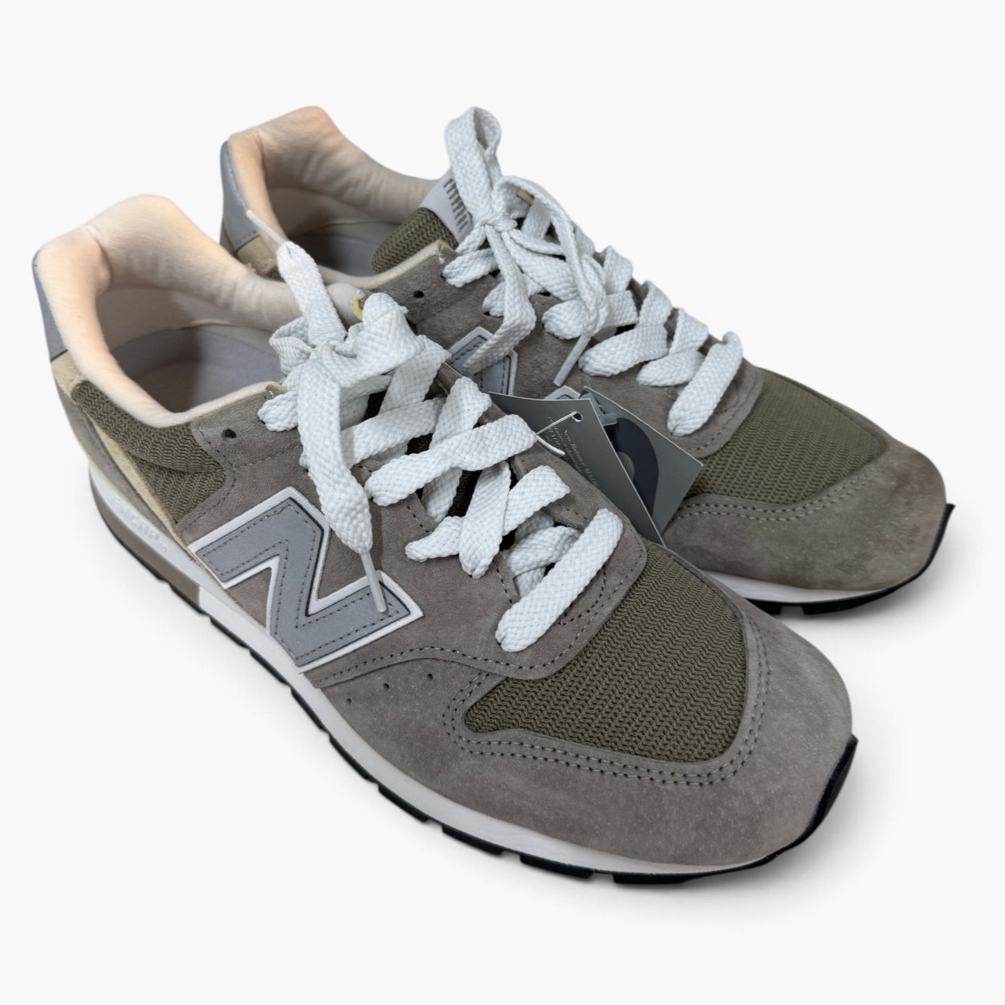 NEW BALANCE Sneaker Size 43 UG996GR Mens Gray Rank (A)