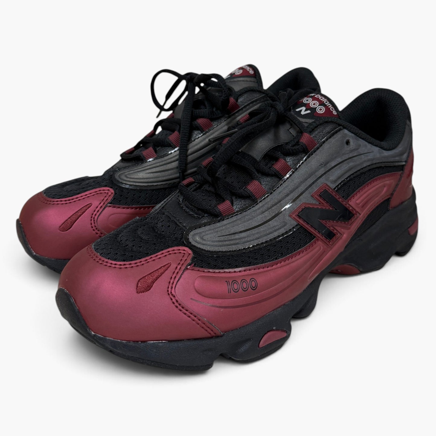 New Balance Sneaker Size 40  GC1000FB Lady's Black/Red Rank (AB)