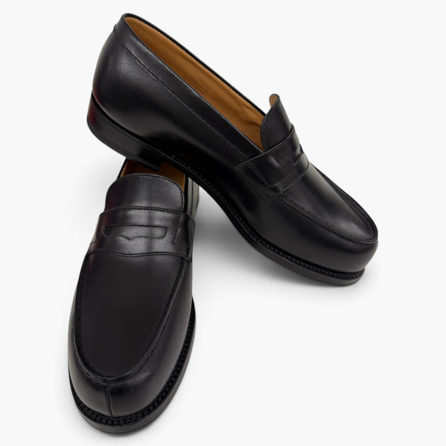 J.M.WESTON Loafers Size 5 D Lady's Black Rank (AB) 315422-10